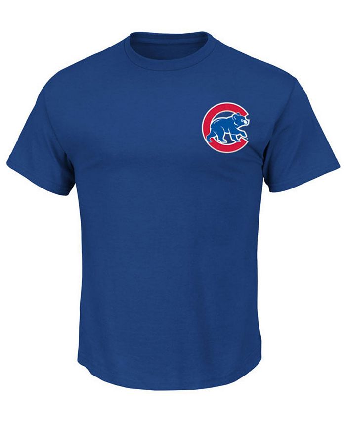John Lester Chicago Cubs Jersey T Shirt Majestic Blue Short 