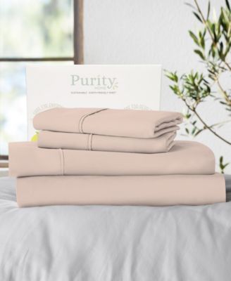 400 Thread Count Cotton Percale 4-Pc. Sheet Set, Full