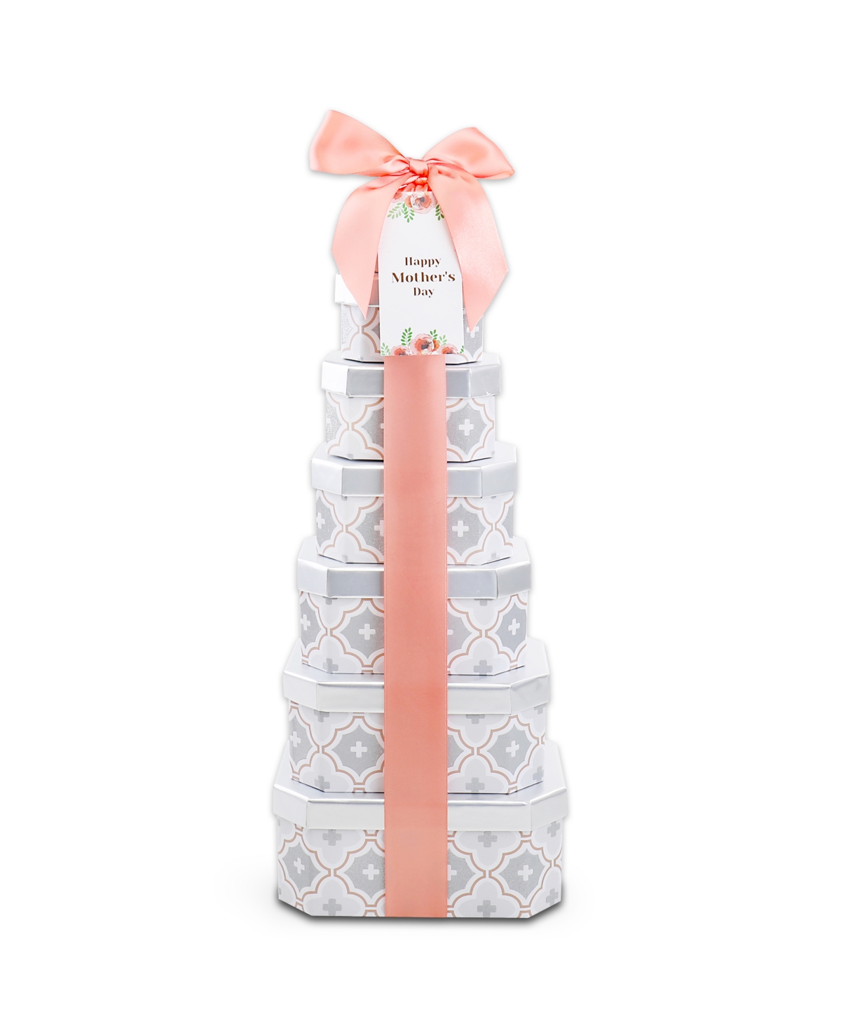 Alder Creek Gift Baskets Deluxe Treats Tower For Mom, 13 Piece In No Color