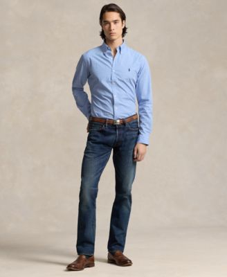 Men's Classic-Fit Stretch Poplin Shirt