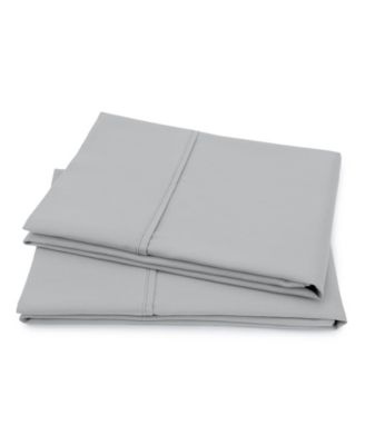 400 Thread Count Wrinkle Resistant Cotton Sateen Pillowcase Pair, King