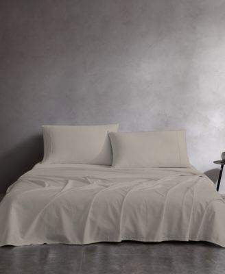 400 Thread Count Wrinkle Resistant Cotton Sateen 4-Pc. Sheet Set, Full