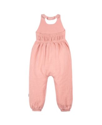 Toddler Girls Gauze Halter Romper