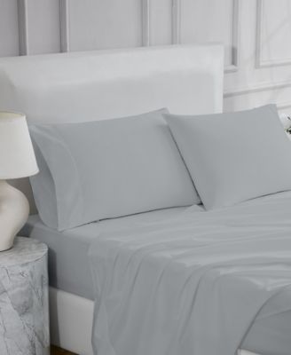 300 Thread Count 100% Cotton Sateen 3-Pc. Sheet Set, Twin