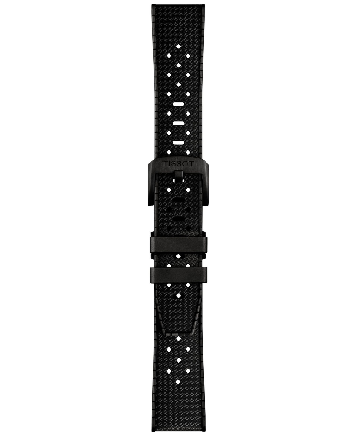 Tissot Men's Swiss Automatic Seastar 1000 Powermatic 80 Black Synthetic Strap Watch 40mm In No Color
