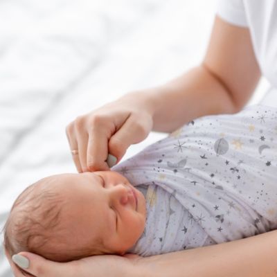 Bedtime Originals Celestial Cotton Muslin Swaddle Blankets 2-Pack