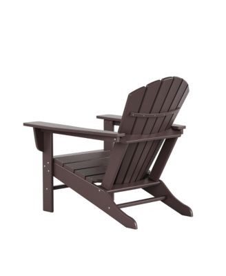All-Weather Contoured Outdoor Poly Adirondack Chair