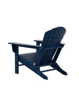 All-Weather Contoured Outdoor Poly Adirondack Chair (Set of 4)