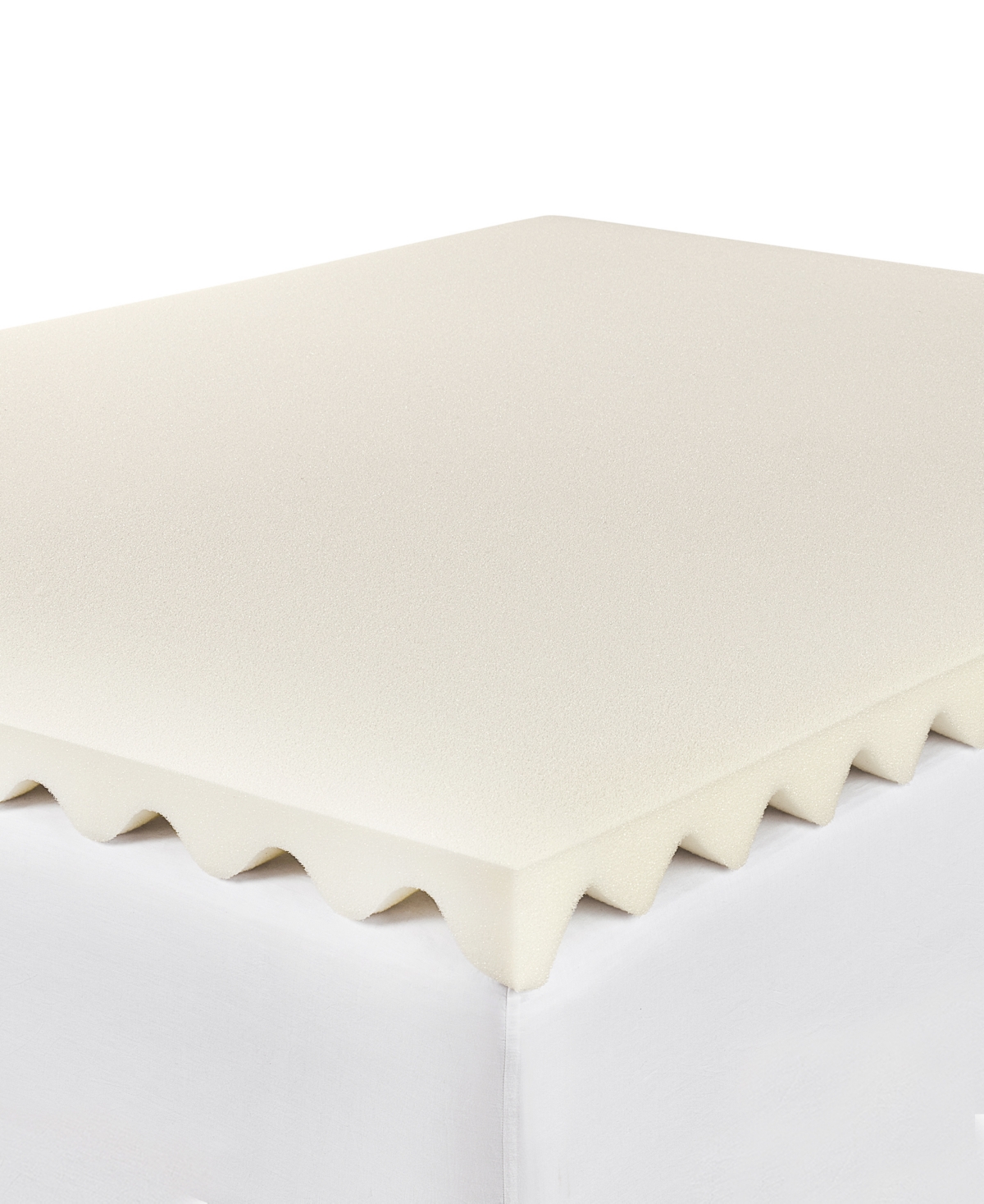 Serta Comfort Boost 2.5-inch Memory Foam Mattress Topper, Twin In Beige