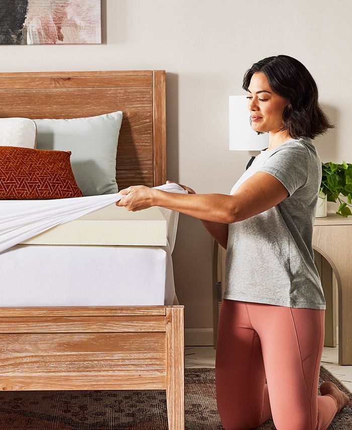 Serta 3inch Align Revive Memory Foam Mattress Topper, Full Macy's