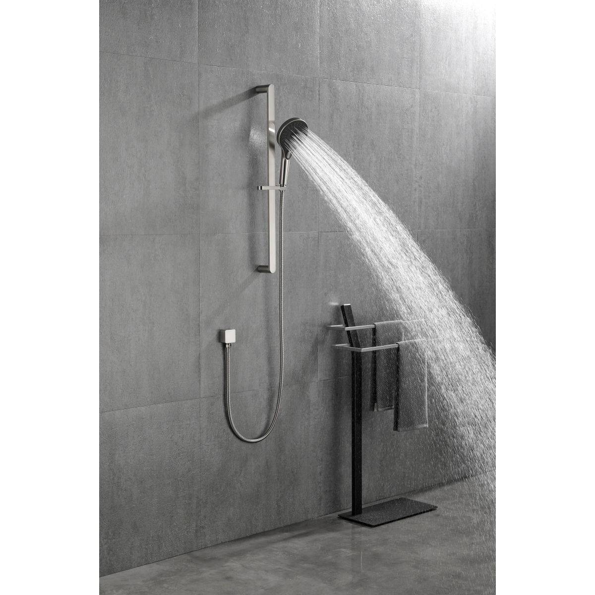 Streamdale Furniture Eco-Performance Handheld Shower With 28-Inch Slide Bar And 59-Inch Hose