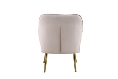Mid Century Velvet Armchair for Living Room