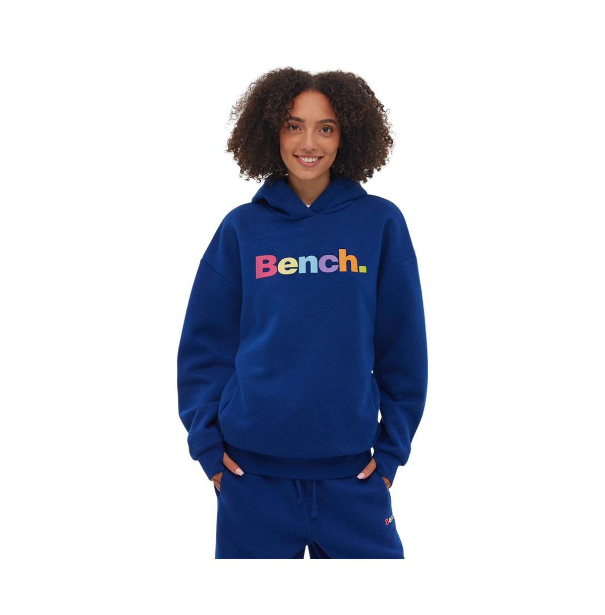 Women's Amity Puff Print Over Hoodie - Cobalt blue