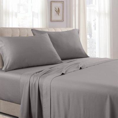 Low Profile (7-10 Inches) Sheet Set 100% Cotton Sateen USA, California King