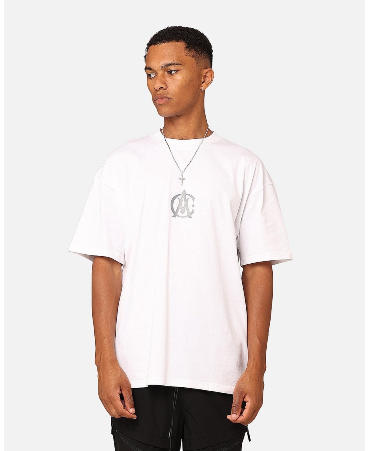 Men's Academy Crest T-Shirt - White