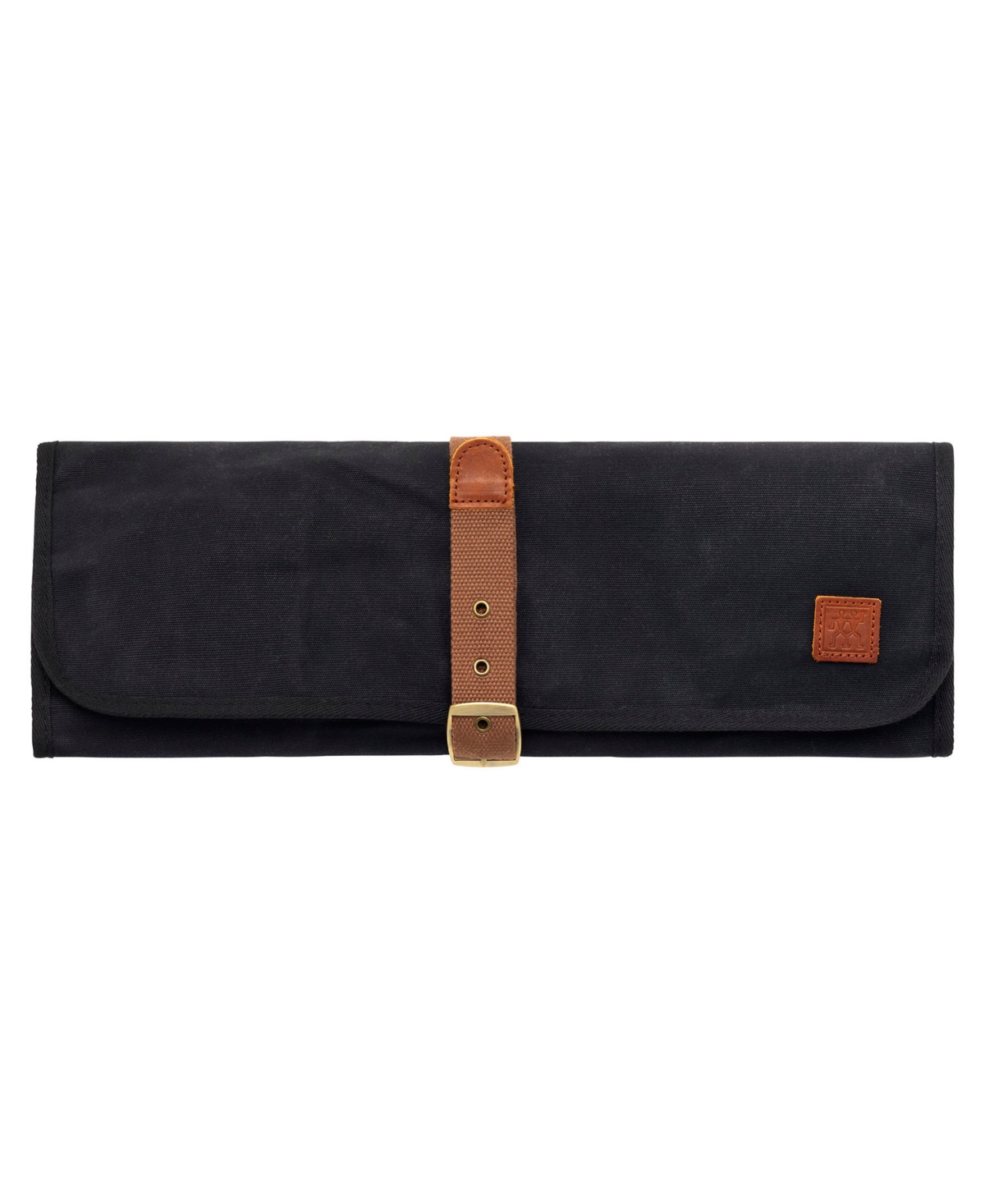 ZWILLING BBQ CHEF'S BLACK WAXED CANVAS TOOL STORAGE WRAP 