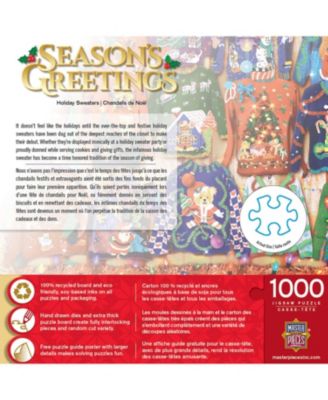 MasterPieces Season's Greetings - Holiday Sweaters 1000 Piece Puzzle