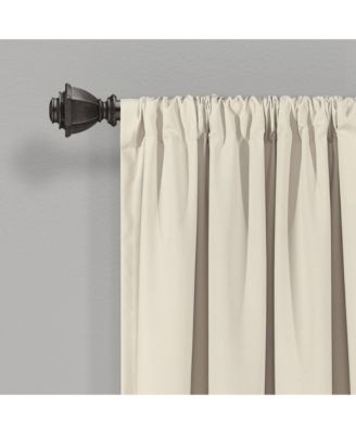 Allison Ruffle Window Curtain Panels