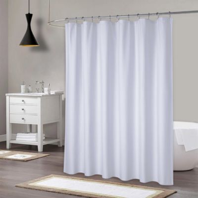 Soft Embossed Seersucker Microfiber Fabric Shower Curtain or Liner, 72" x 78"
