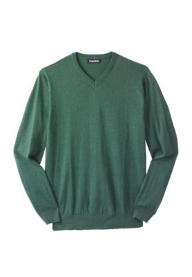 Men's Big & Tall Lightweight V-Neck Sweater
