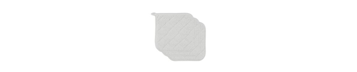 Basic Kitchen Collection, Quilted Terry, White, Potholder - White