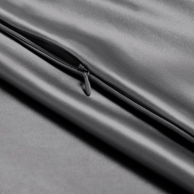 Mulberry Silk Pillowcase Set, Zipper Closure, King Size