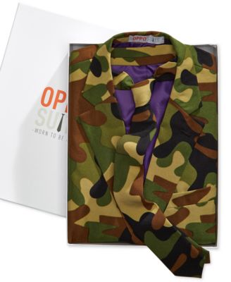 OppoSuits Men's Commando Camouflage Suit