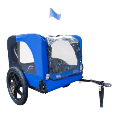 Streamdale Blue Air Wheel Pet Bike Trailer for Dogs
