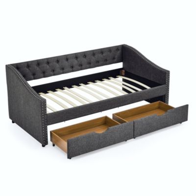 Streamdale Upholstered Twin Size Daybed with Drawers