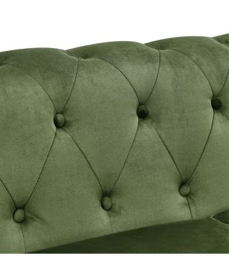 Velvet Love Seat Sofa