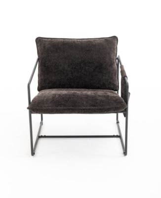 Upholstered Hanging Armchair with Metal Frame