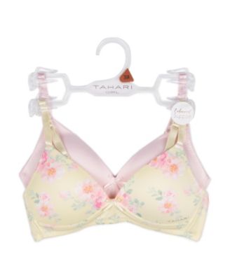 Multi-Pack Molded Wireless Training Bra