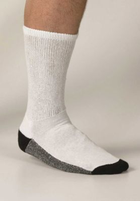Men's Full Length Cushioned Crew Socks 3-Pack