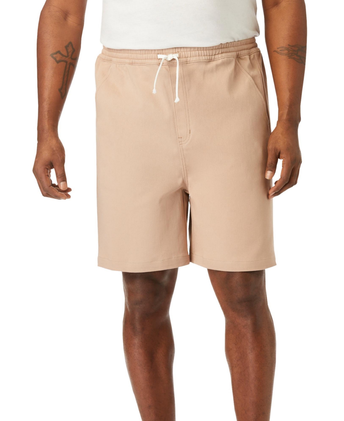 Big & Tall Comfort Flex 7" Shorts - Light chestnut