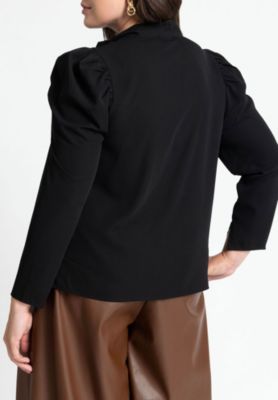 Women's Drape Front Blouse
