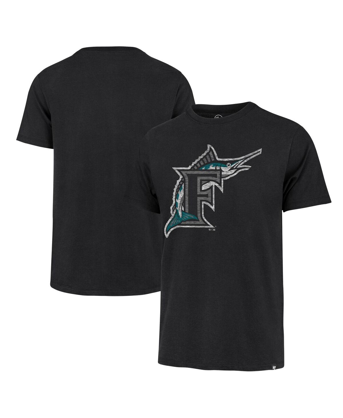 Men's Black Miami Marlins Premier Franklin T-Shirt - Black