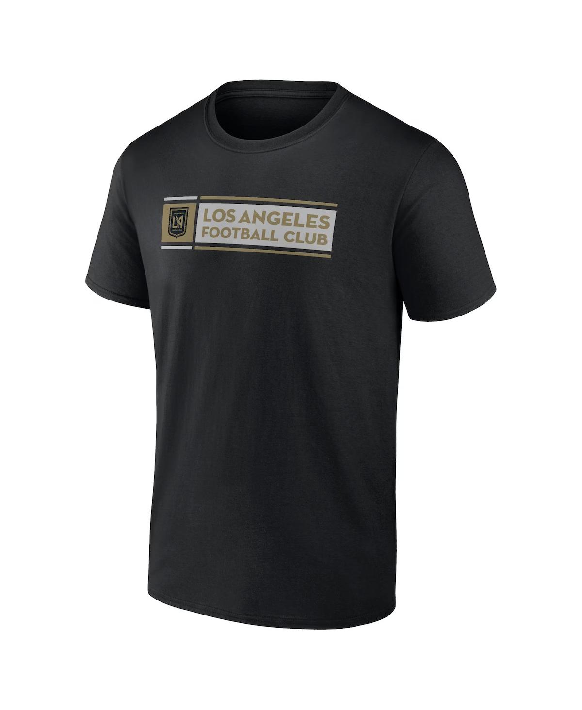 Shop Fanatics Men's Black Lafc Block T-shirt