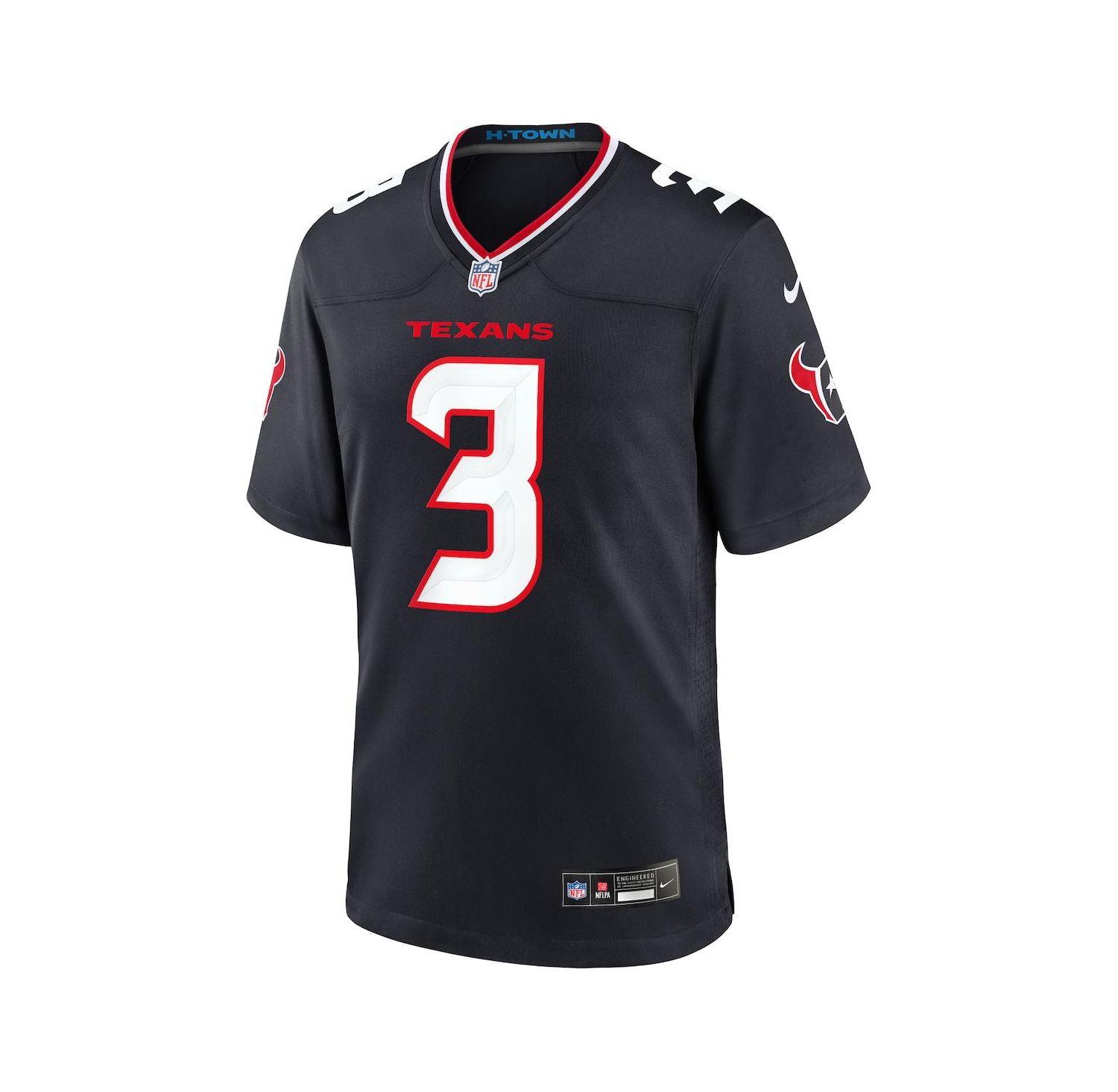 Men's Tank Dell Navy Houston Texans Game Jersey