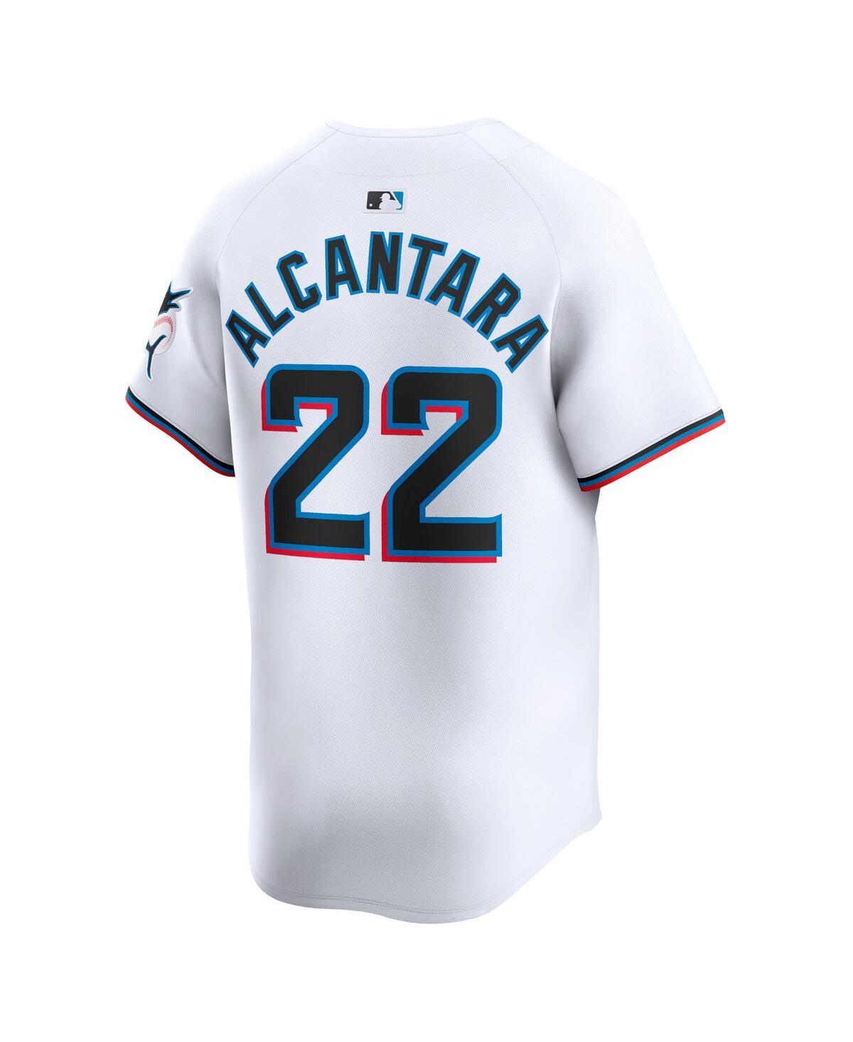 Nike Men's Sandy AlcantaraMiami Marlins Home Limited Player Jersey - White