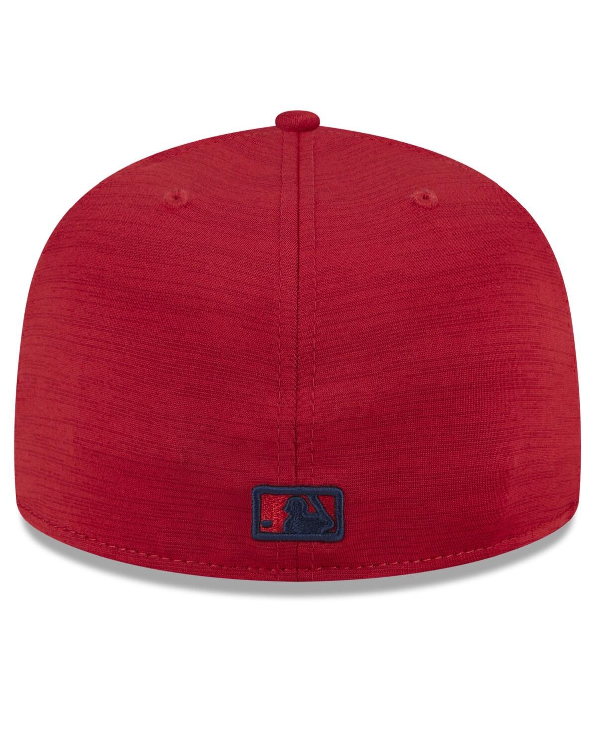 New Era Men'sWashington Nationals 2024 Clubhouse 59FIFTY Fitted Hat - Red