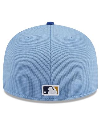 Men's Light Blue Milwaukee Brewers 2024 Batting Practice 59FIFTY Fitted Hat