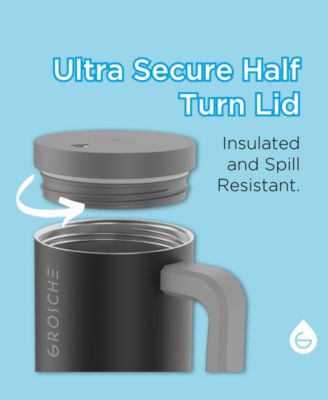 40oz Insulated Tumbler with Straw and Handle, 2pk