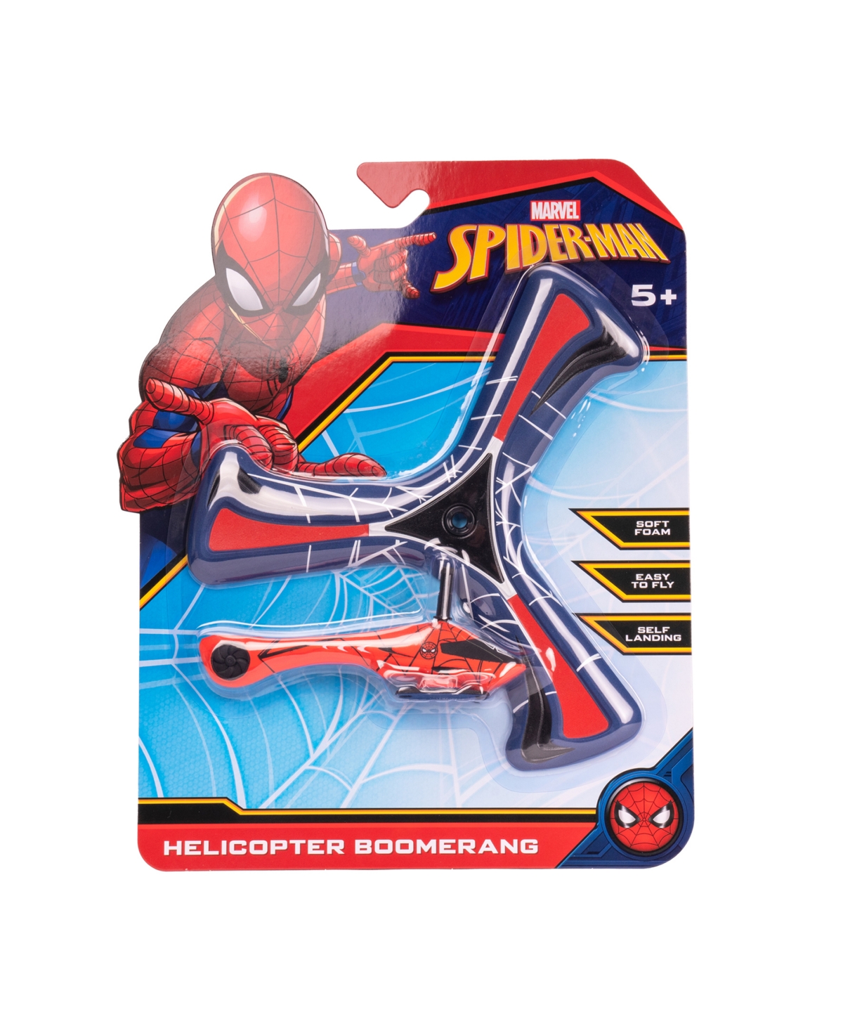 World Tech Toys Marvel Avengers Spider-man Helicopter Boomerang In Multi