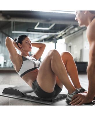 Ab Exercise Mat with Tailbone Pad - Sit Up Pad - Abdominal & Core Trainer Wedge