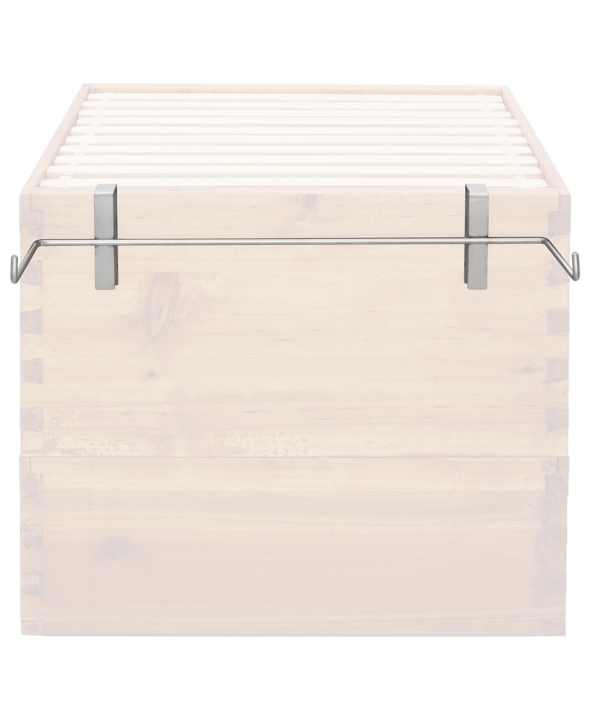 Honey Keeper Beehive Frame Holder - Stainless Steel Hive Frame Hanger Perch, Pack of 2