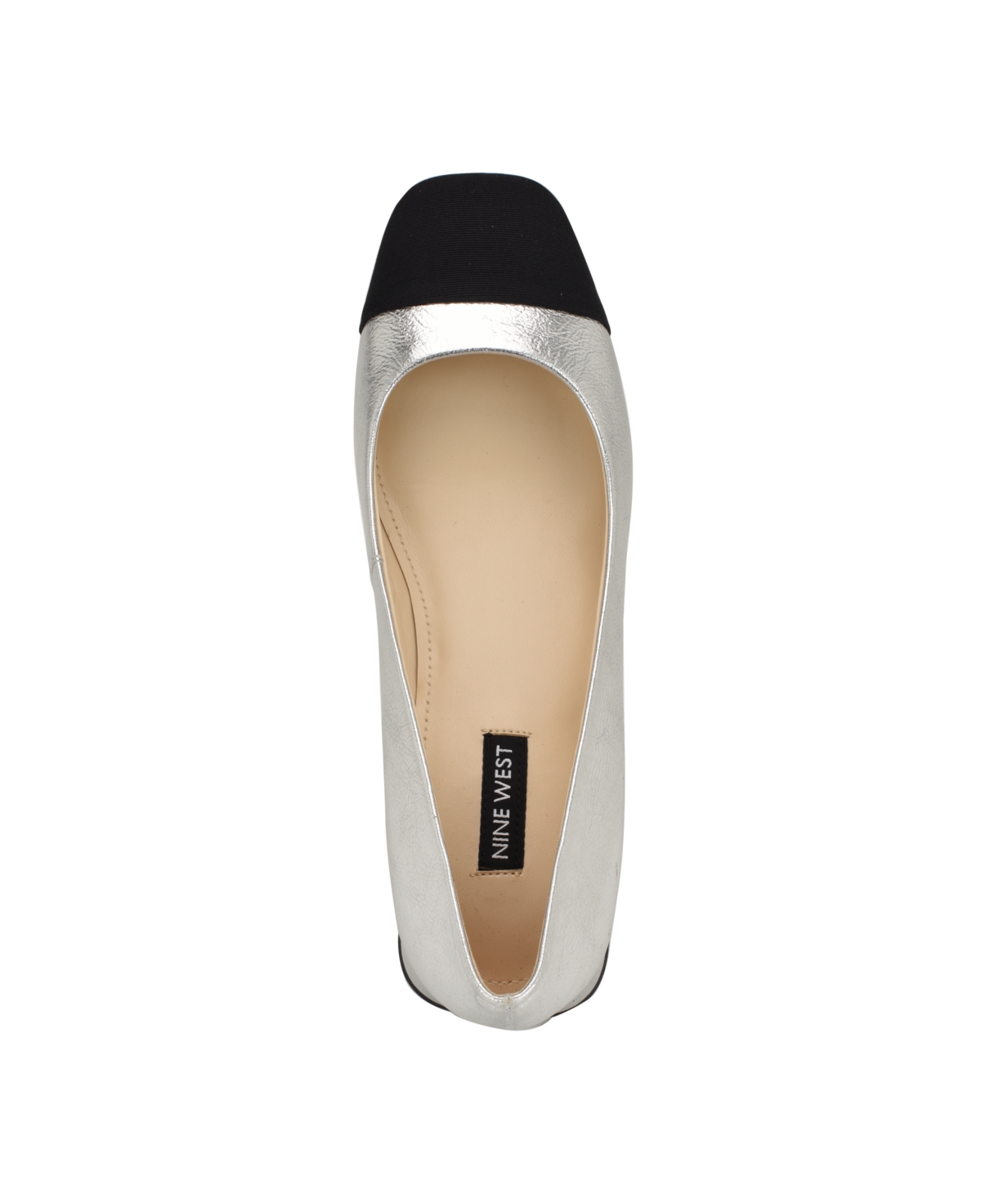 Nine West Women's Sophe Slip-on Square Toe Dress Pumps -Black