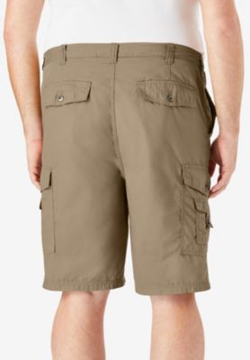 Big & Tall 10" Side Elastic Canyon Cargo Shorts