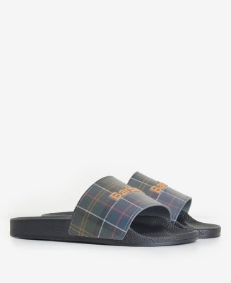 Barbour - Men's Tartan Slider Beach Sandal
