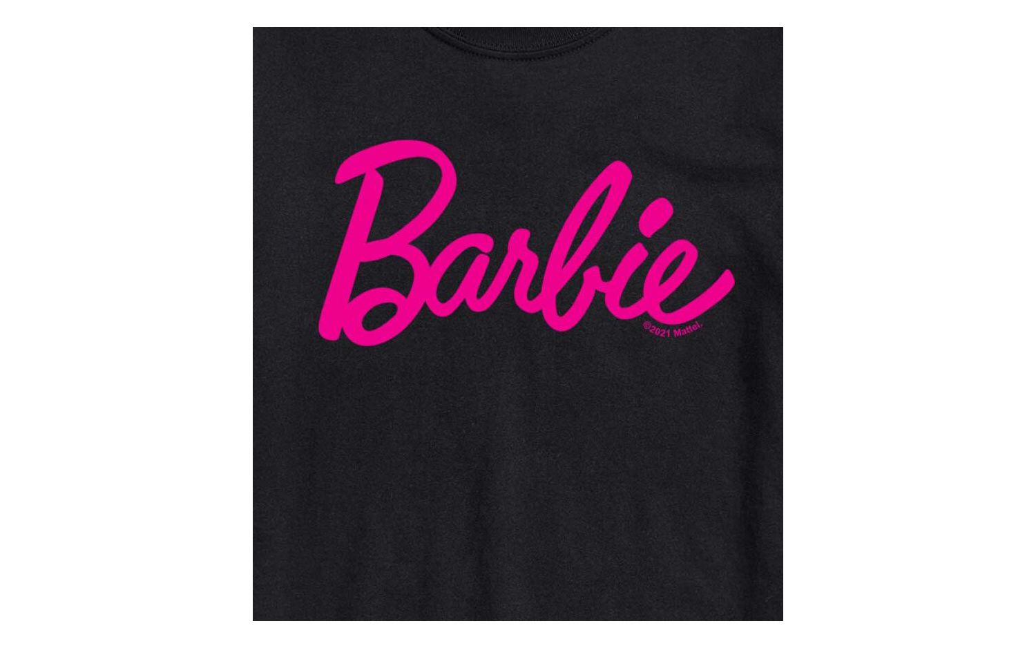 Trendy Juniors Barbie Logo Graphic Tee