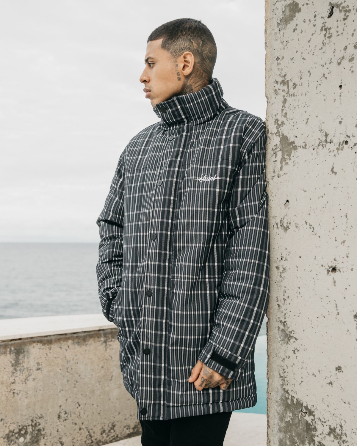 Saint Morta Men's Mercy Merci Plaid Jacket